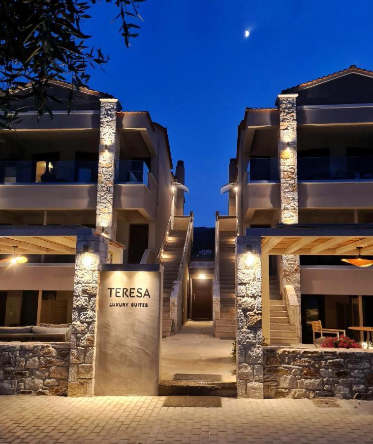 Villa Teresa Luxury Suites 萨索斯 外观 照片