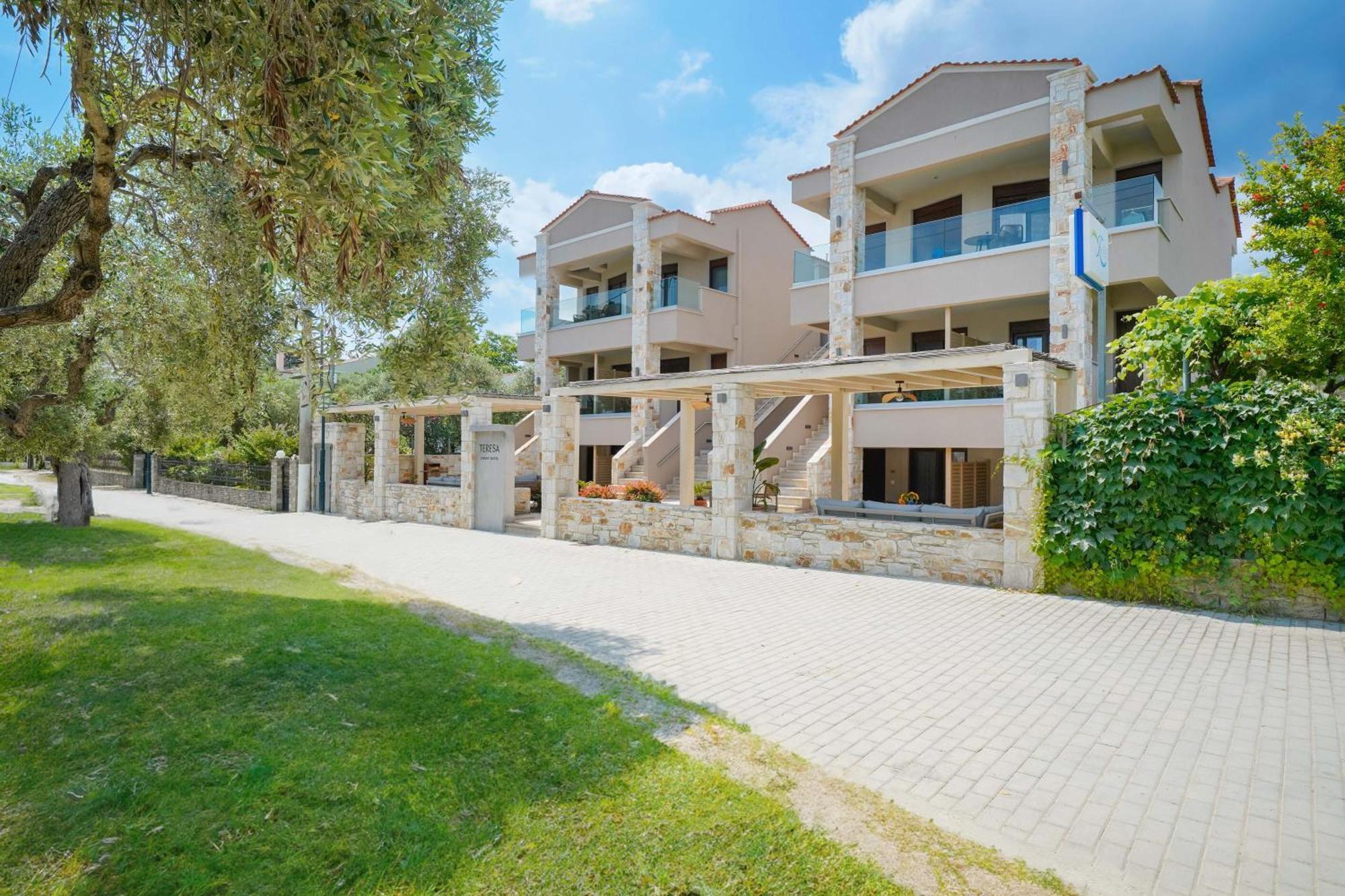 Villa Teresa Luxury Suites 萨索斯 外观 照片