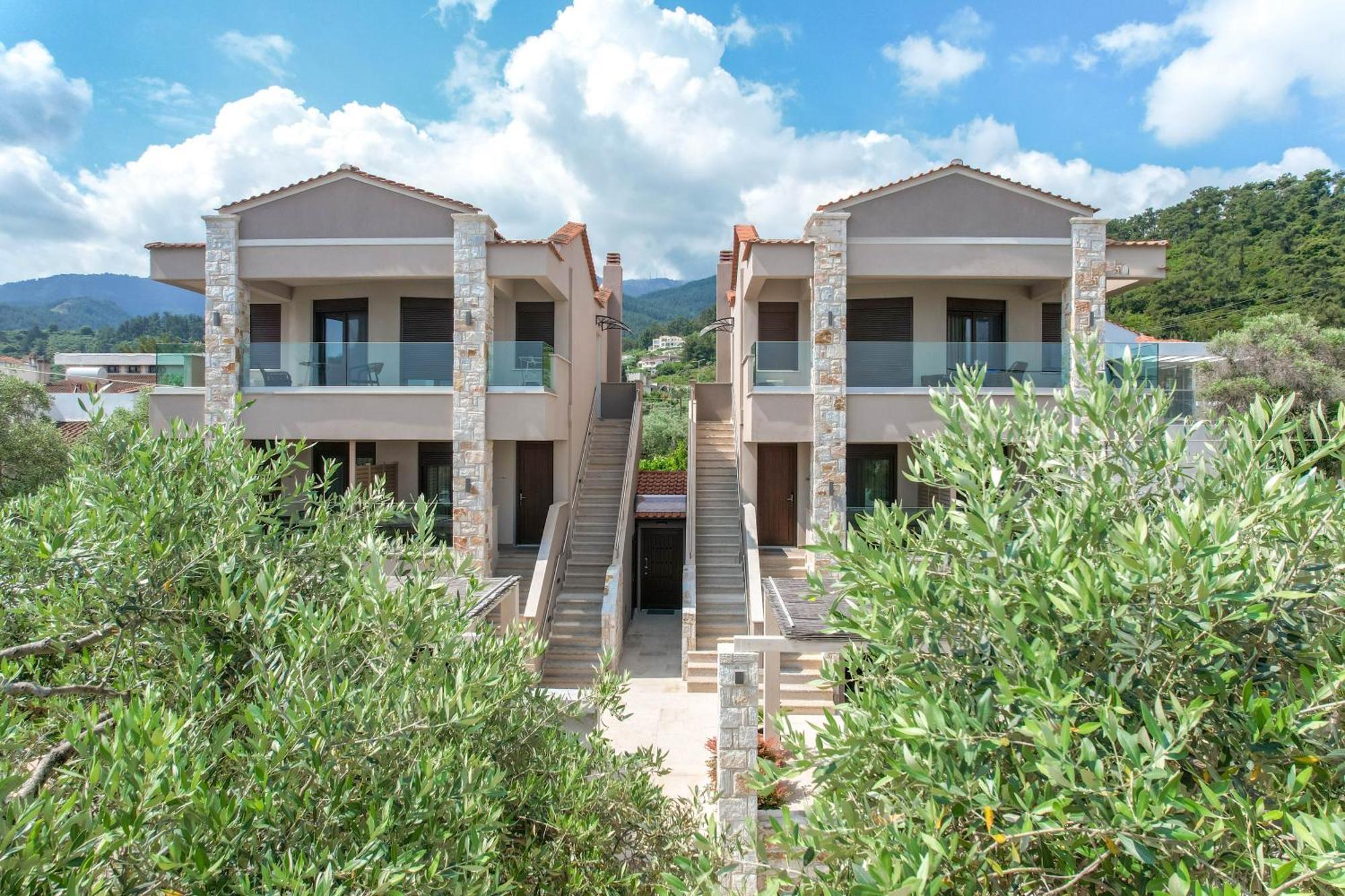 Villa Teresa Luxury Suites 萨索斯 外观 照片