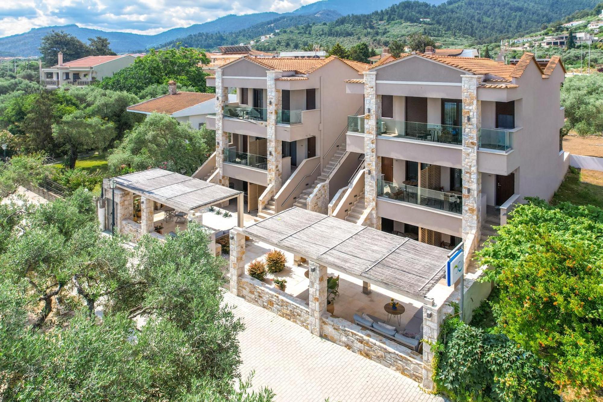 Villa Teresa Luxury Suites 萨索斯 外观 照片